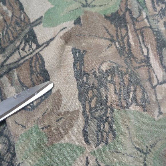 Vintage Winchester Men's XL Camo Shirt Long Sleeve Cotton Canvas Tree Hunting - Picture 8 of 11